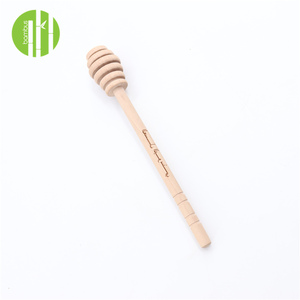 Bâtonnets à mélanger et cuillères à miel jetables écologiques <span class=keywords><strong>en</strong></span> bambou 8 cm <span class=keywords><strong>en</strong></span> bois avec logo personnalisé, outils à thé de haute qualité, vente <span class=keywords><strong>en</strong></span> gros - Product Image 3