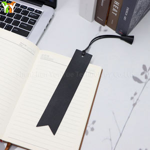 Signet en cuir PU bricolage avec pompon Cadeaux de charme de <span class=keywords><strong>livre</strong></span> à <span class=keywords><strong>la</strong></span> mode pour les amateurs de livres Signets promotionnels - Product Image 3