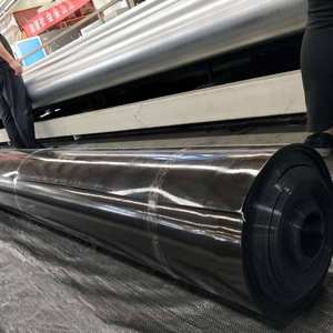 Película de plástico impermeable HDPE LDPE EVA Geomembrana membrana impermeable revestimiento de estanque para depósito de minería presa estanque de peces granja de camarones - Product Image 1