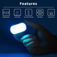 Vente en gros de lampes vidéo Starbea 6000K à intensité variable, super mini, éclairage doux pour la photographie, petit studio, lumière pour smartphone, appareil photo reflex numérique, lumière RGB