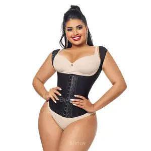 Özel etiket zayıflama kemeri bel eğitmen vücut şekillendirici kadınlar Underbust korse bel Cincher artı boyutu S-3XL modelleme kayışı bağlayıcı