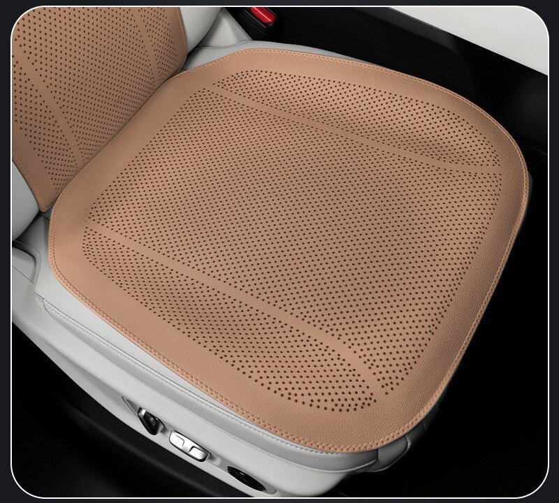 Chestnut brown-plane punching-front seat cushion 1 piece