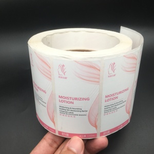 Tùy chỉnh thiết kế không thấm nước UV in kỹ thuật số tổng hợp giấy cuộn dính nhãn cho mỹ phẩm chai - Product Image 5