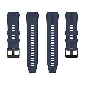 Bracelet de remplacement de bracelet de sport de couleur unie de 22mm réglable avec fermoir pour <span class=keywords><strong>Honor</strong></span> <span class=keywords><strong>Watch</strong></span> GS4 <span class=keywords><strong>GS3</strong></span> Bracelet de <span class=keywords><strong>montre</strong></span> en silicone - Product Image 6