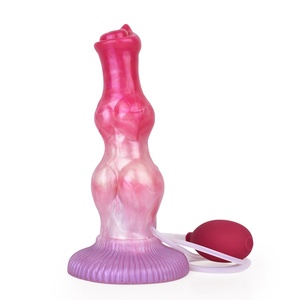 NNSX Hot Selling Spray Water Anal Plug <b>Dildo</b> Animal Ejaculating <b>Dildo</b> Realistic Natural Squirting Dog <b>Dildo</b> for Women - Product Image 3