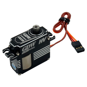GDW <span class=keywords><strong>Mini</strong></span> <span class=keywords><strong>RC</strong></span> <span class=keywords><strong>Servo</strong></span> de dirección DS590MG Super Power 12KG 0.07Sec Piezas de metal para motores de drones de avión de coche pequeño - Product Image 4
