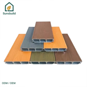 Planches de terrasse en aluminium Sunsbuild, revêtement de sol extérieur, imperméable, résistant à la corrosion, résistant aux intempéries, pour patio, allée, terrasse - Product Image 4