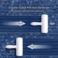 Rouleau anti-poils multifonctionnel pliable et réutilisable Petora pour chiens, chats, lits, canapés et tissus