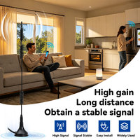 Antenne magnétique 5G à gain élevé 8dBi omnidirectionnelle avec câble RG174 de 3 m SMA-J pour passerelle IoT de véhicule