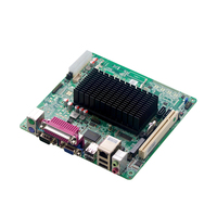 Motherboard Mini ITX Intel untuk Prosesor Desktop dengan Dukungan Layar VGA dan RAM DDR3 untuk Sistem Windows/Linux