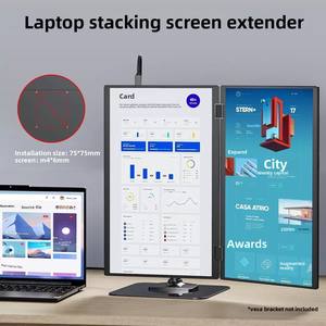 Nouvel écran double pliable 15,6 pouces IPS LED FHD 60Hz 16:9 100% sRGB pour <span class=keywords><strong>ordinateur</strong></span> portable, bureau et extérieur (modèle 2026) - Product Image 6