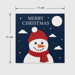 Carte de vœux de Noël pop-up 3D en papier, invitation de Noël, cadeau - Product Image 3