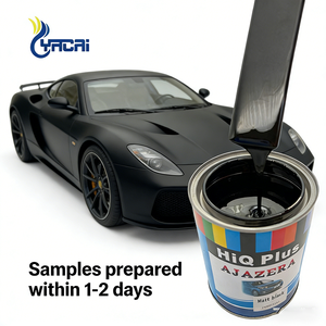 <span class=keywords><strong>Peinture</strong></span> automobile noire mate premium 1K - Revêtement acrylique durable pour voiture - Échantillon 1L disponible - Product Image 1