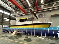 11.6m Gospel Boat Aluminium Patrol Work Boat Speed Interceptor Pilot Boat à vendre