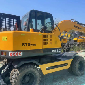 Xinyuan B75w-9t 7.5ตัน2022รถขุดล้อมือสองได้รับการรับรอง CE เครื่องยนต์ Isuzu เครื่องยนต์0.6เมตรผลิตในจีนสำหรับขุด - Product Image 1