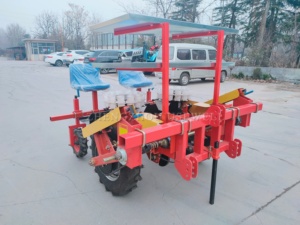 Transplanteur de <span class=keywords><strong>semis</strong></span> à double rangée entraîné par tracteur pour serres (poivrons, tomates, tabac) - Product Image 5
