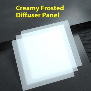 كشاف أبيض حليبي مع ضوء شفاف منتشر لزجاج شبكي صفيحة نشر مصنفرة - Product Image 5