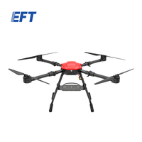 Kit de châssis de drone industriel EFT E416P PNP, charge utile de 16 kg, pliable, étanche, pour diffusion, nettoyage et inspection