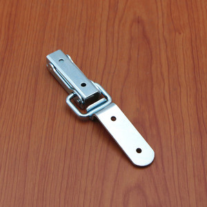 XJL-408 Boucle en fer pour boîte, crochet et boucle métalliques à 90 degrés, fermeture robuste industrielle pour boîte en bois, quincaillerie de meubles - Product Image 1