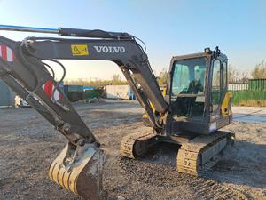 Excavadora de ruedas Volvo EC55 Original de segunda mano 5,5 Ton 0.2m3 Cubo 90% Nuevo Estado - Product Image 2