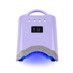 Free Logo 78W High-Power UV Nail Lamp <b>Pedicure</b> Handle Metal Base Detachable Gel Dryer Curing Manicure Salon <b>Tool</b> Wholesale - Product Image 5