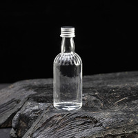 Flacon de parfum en verre en gros à faible MOQ, mini flacon échantillon, testeur, atomiseur de voyage, impression sérigraphique, 30ML 50ML 100ML