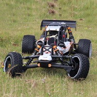 SY Gran Venta Coche RC a Gasolina 1/5 2.4G 30cc Baja 5b con Control Remoto Nivel Básico para Niños Coches Nitro