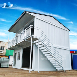 <span class=keywords><strong>Modulo</strong></span> <span class=keywords><strong>Prefabbricato</strong></span> per Case Galleggianti a 2 Piani, Struttura in Acciaio Leggero, Edificio Container per Fiji - Product Image 4