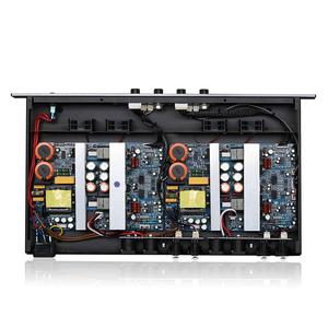 Amplificador de Potencia Profesional DC4350 de 4 Canales y <span class=keywords><strong>600</strong></span> <span class=keywords><strong>Watts</strong></span>, Amplificador de Audio Digital Clase D de 1U para Actuaciones en Escenario, Iglesias y Eventos de DJ - Product Image 3