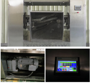 Mélangeur horizontal industriel à deux bras pour pâte à gâteau, pain, crème, nourriture, biscuits durs, biscuits mous - Product Image 5