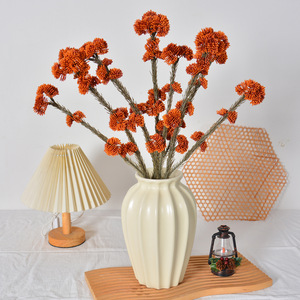 Flor Artificial de Cabeza Redonda Jiale, Rama Individual de Plástico, Decoración para Bodas y Hogar - Product Image 4