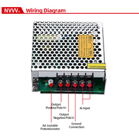 Alimentation à découpage S-25-5V SMPS 5V sortie AC à DC pour bandes LED transformateur d'alimentation SMPS 25W 5V