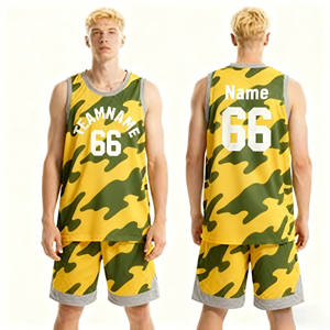 Uniformes de Baloncesto Personalizados de Malla, Diseño Vintage, Uniformes de Baloncesto Juveniles al por Mayor - Product Image 5