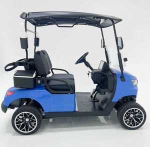 รถกอล์ฟไฟฟ้า 2 ที่นั่ง สัมผัสหรูหรา พร้อมเบาะรองรับแรงกระแทก แบตเตอรี่ลิเธียมอายุการใช้งานยาวนาน ระยะทางวิ่ง 36 หลุม เหมาะสำหรับรีสอร์ทและสนามกอล์ฟ - Product Image 2