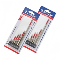 TING CHI 6pcs S2 Material Set Mata Obeng Torsi Tahan Benturan Kekerasan Tinggi Daya Tahan Ekstrem & Ketahanan Torsi Tinggi