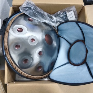 Vente en gros de tambour <span class=keywords><strong>Handpan</strong></span> de 22 pouces, logo personnalisé, acier inoxydable, avec sac de transport - Product Image 1