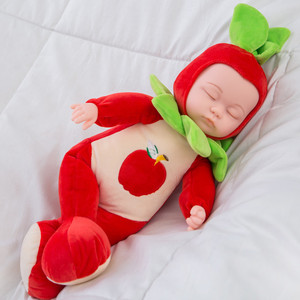 Children's Plush <b>Toys</b> Sleep Simulation Baby Doll Cloth Doll Doll Girl Soothing Baby Doll Wholesale - Product Image 1