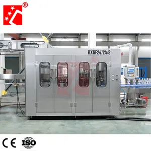 High accuracy juice washing filling and capping machine China manufactured