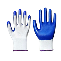 Gants de sécurité en nitrile texturé durables pour travaux de chantier, respirants, confortables, imperméables et résistants aux huiles
