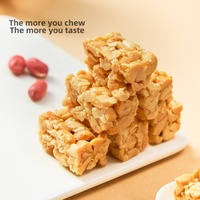 Huanglaowu - Barritas de Cacahuete Crujientes, Dulces y Saludables, con Ingredientes Limpios, Sabor Original y Alto Contenido de Proteínas, Venta al por Mayor