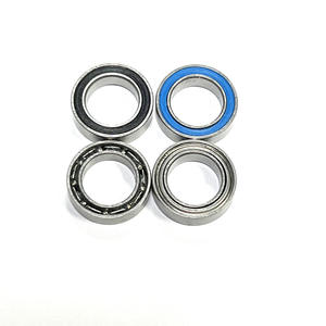 Roulements à billes en acier inoxydable miniatures, ouverts, étanches au caoutchouc, SMR117, à gorge profonde, faible bruit, pour moteurs médicaux, spéciaux - Product Image 3