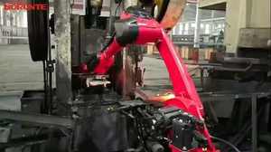 BRTIRUS1820A BORUNTE Bras robotisé articulé industriel à 6 axes, portée 1800 mm, charge utile 20 kg pour machine de poinçonnage/moulage sous pression - Product Image 6