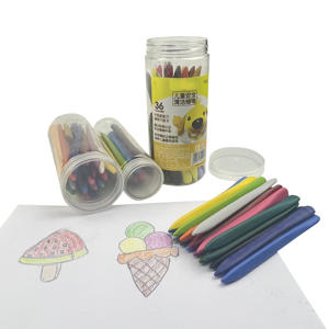 Crayons de cire lavables pour enfants, personnalisables, en gros, de la marque BV Factory, en lots de 12, 24 ou 36 couleurs. - Product Image 6