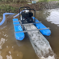 Machine de dragage d'or portable pour le lavage de l'or de rivière