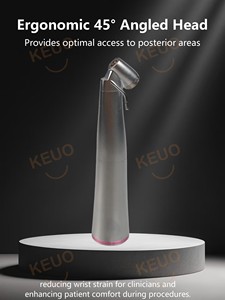 KEUO KU354 Tandheelkundige 1:4.2 <span class=keywords><strong>45</strong></span> Graden Contra Hoek Turbine Handstuk Drukknop Rode Ring Glasvezel Lage Snelheid Staal Laboratoriumapparatuur - Product Image 2