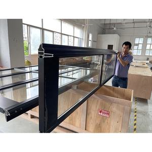 Cadre en alliage d'aluminium renforcé à double couche, verre isolant transparent à double couche, fabricant <span class=keywords><strong>de</strong></span> portes <span class=keywords><strong>de</strong></span> <span class=keywords><strong>garage</strong></span> électriques - Product Image 3