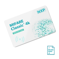 Individuell Bedruckte Plastik-PVC-N-TAG-424-DNA-Chip-RFID-Karte Digitale Geschäfts-NFC-RFID-Karte