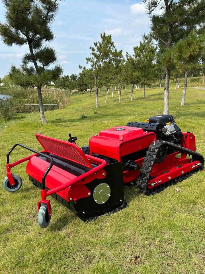 Remote Control Zero Turn Lawn Mower 19kW 4 Cycle 98cc Gasoline Grass ...