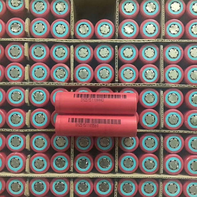 INR 18650 21700 Disassembled Batteries Old 2600mAh 3400mAh 4000mAh 5000mAh 3.7V Used for E-bikes Garden Equipment Replacement
