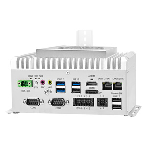 CWWK J6412 Fanloze Mini PC 8265U 2 x RS232/RS485/RS422 COM 2 x Gigabit LAN GPIO 6USB DIN-rail I3 I5 I7 Industriële <span class=keywords><strong>Computer</strong></span> - Product Image 6
